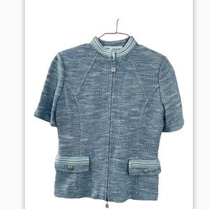 St . Johnson collection blouse blazer size 0 new